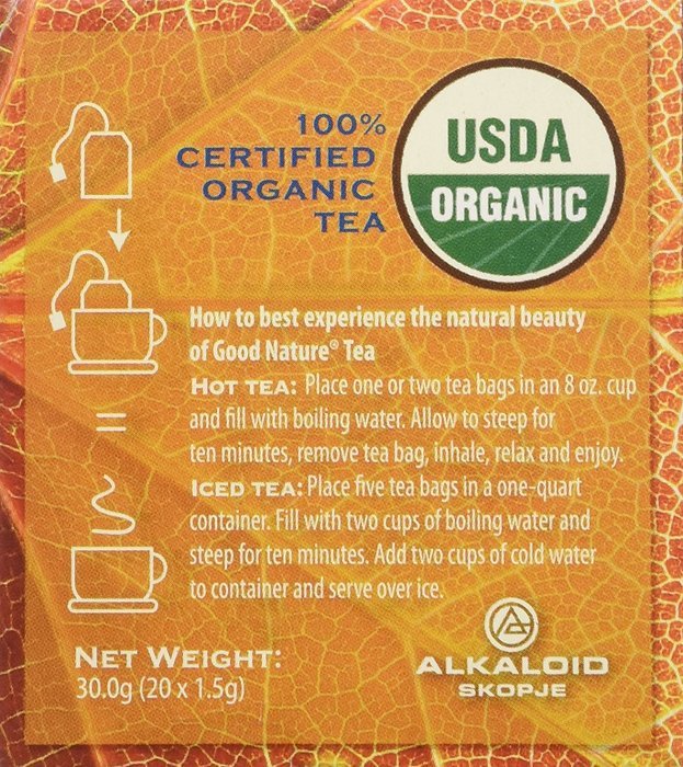 Good Nature Organic St. John's Wort Tea, 1.07 Ounce N4