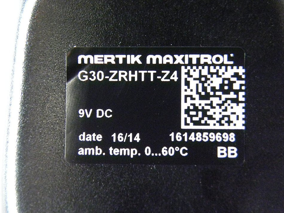 Maxitrol Ultrasonic Remote G30-ZRHTT N3