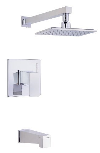 Danze D500062T Mid-Town Single Handle Tub and Shower Trim Kit, Chrome by Danze