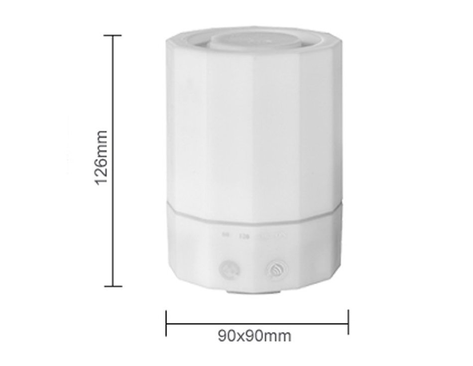 200ml Aromatherapy Essential Oil Diffuser, SolidPin Portable Ultrasonic Cool Mist Aroma Humidifier w/ 7 Color... N4
