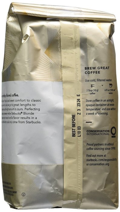 Starbucks Natural Fusions Vanilla Ground Coffee, 11 Ounce (Pack of 2) N7