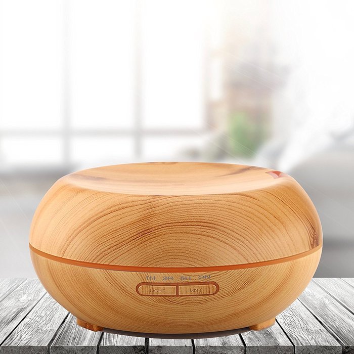 New 2016 Modern Zen House 200 ml Essential Oil Diffuser, Ultrasonic Whisper-Quiet Humidifier Aromatherapy, Wood... N2