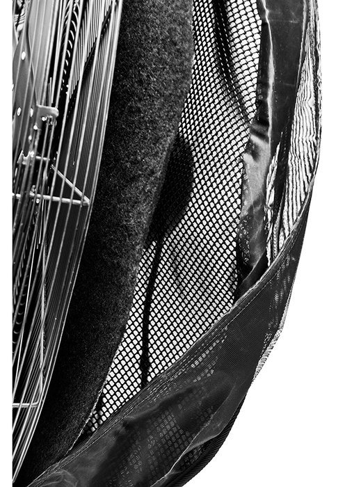 New Fan Budda Fan Filter with Replaceable Activated Carbon Layers - Made for 30" Industrial Circular Fans FILTER... N2