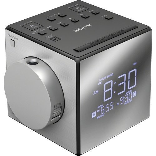 Sony AM/FM Dual Alarm Clock Radio with Large LED Display, Soothing ...