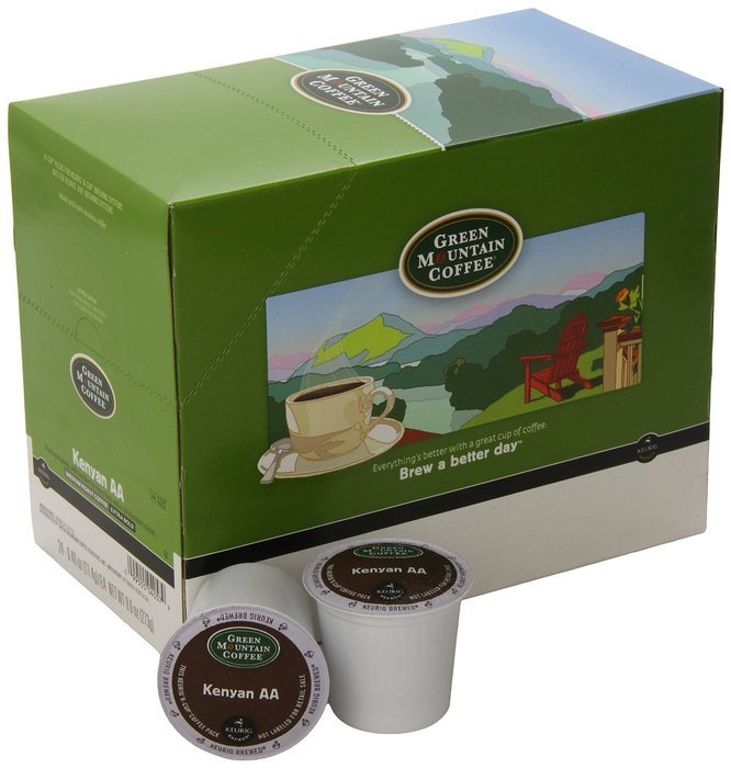 Keurig, Green Mountain, Kenyan AA, K-Cup packs, 48-Count
