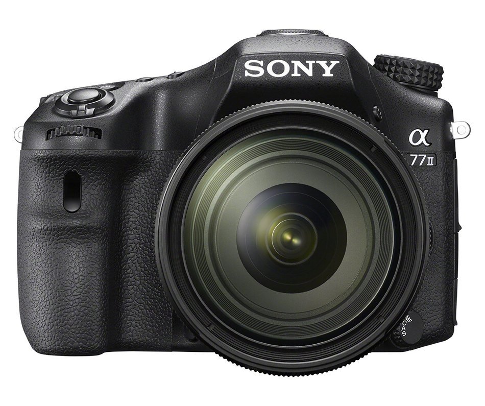 Sony A77II Digital SLR Camera - Body Only with 55-200mm Lens