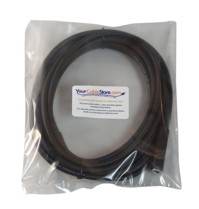 Your Cable Store 50 Foot 1/4" (6.3mm) Stereo Headphone Extension Cable N8