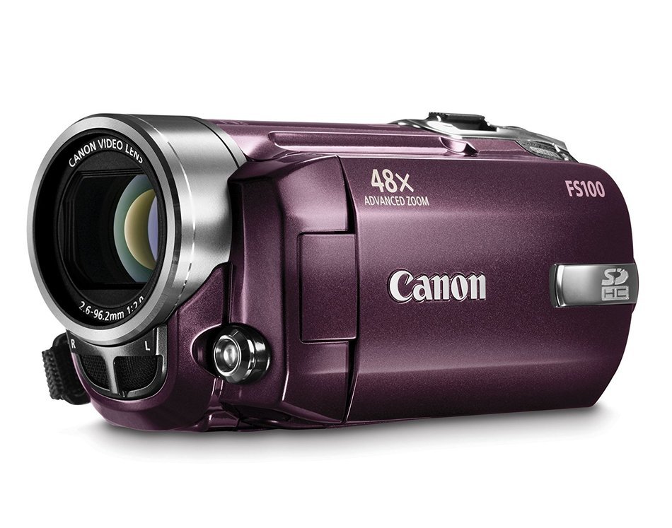 Canon FS100 Flash Memory Camcorder with 48x Advanced Zoom (Silver) N3