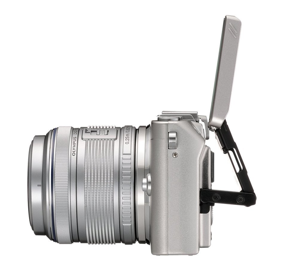Olympus EPL5 Mirrorless Digital Camera with 1442mm Lens (Black) N3