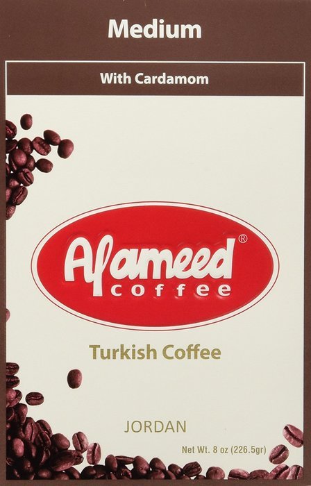Alameed Coffee with Cardamom, 0.5 lb