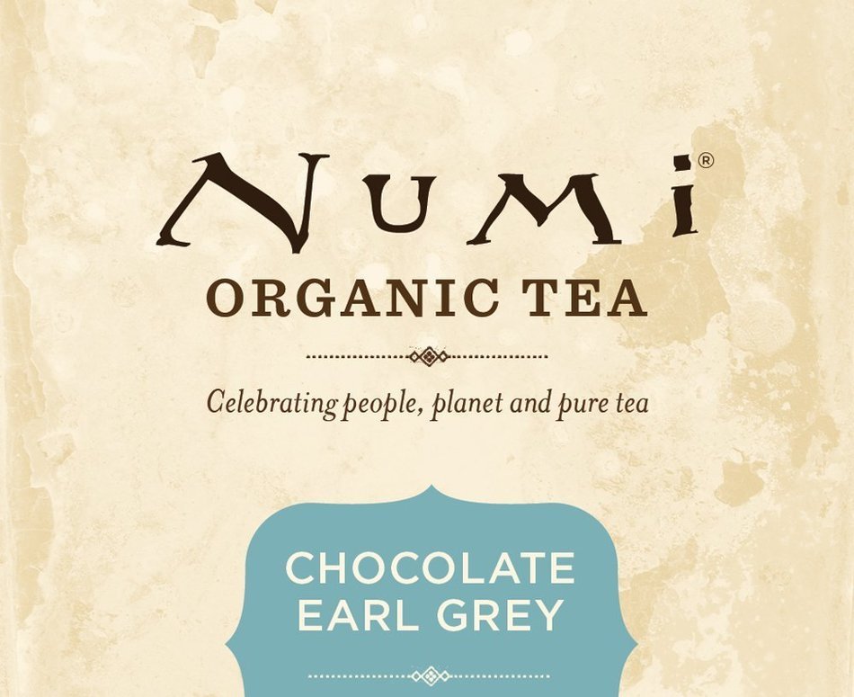 Numi Organic Indulgent Tea, Chocolate Rooibos, Caffeine Free Herbal Teasan, 12 Count Tea Bags (Pack of 3) N52