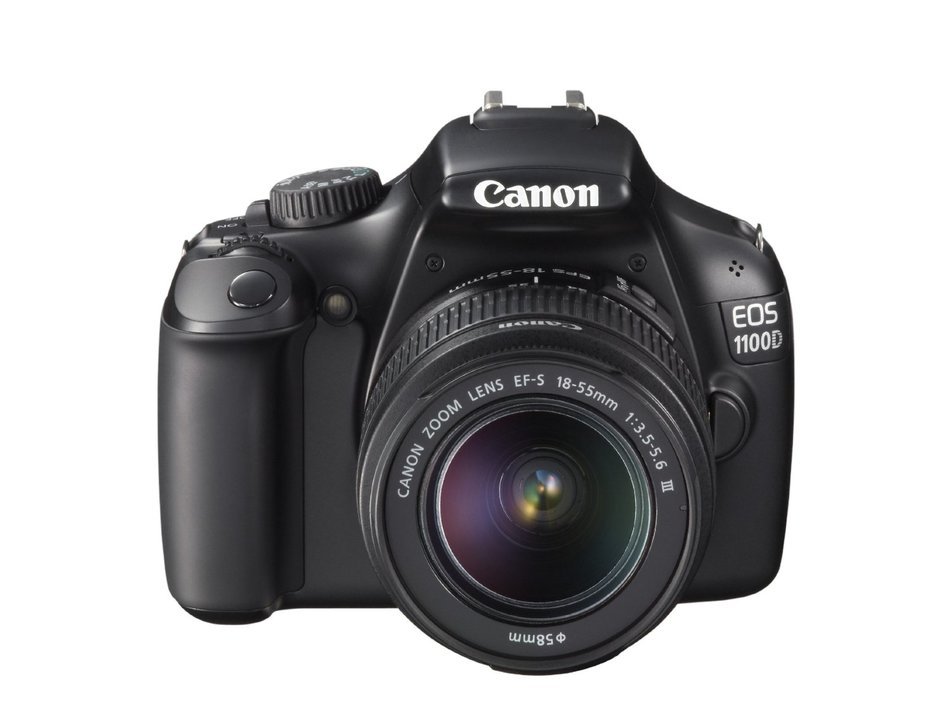 Canon EOS 1100D DSLR Camera and 18-55mm IS II Lens Kit (Gray)