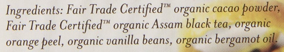 Numi Organic Indulgent Tea, Chocolate Rooibos, Caffeine Free Herbal Teasan, 12 Count Tea Bags (Pack of 3) N59