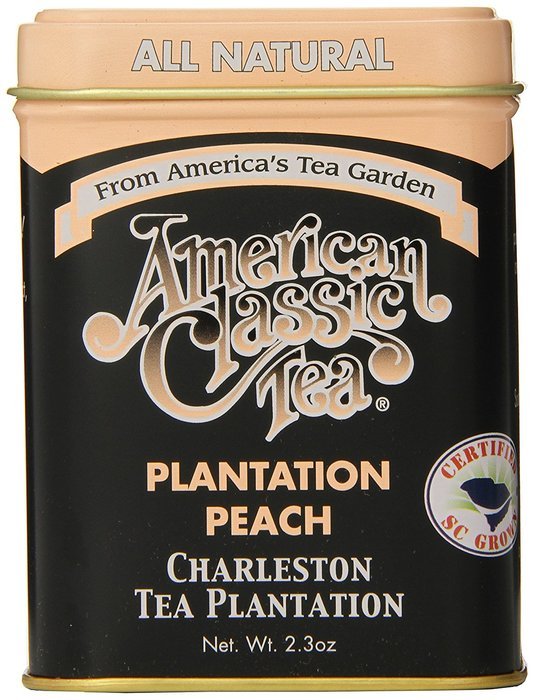 American Classic Loose Tea, Plantation Peach Tin, 2.3 Ounce N4