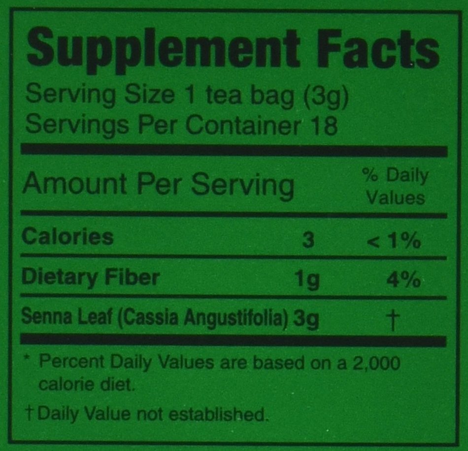 3 Ballerina Dieters Tea Extra Strength - 2 Pack (36 Tea Bags)