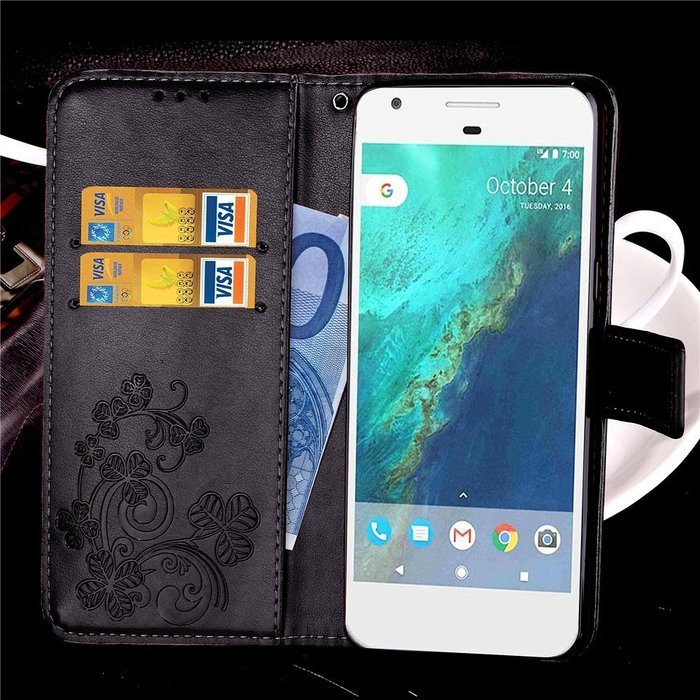 Google Pixel Case,Google Pixel Wallet Case Handmade Bling Crystal Rhinestone Luxury PU Leather Flip Protective... N16