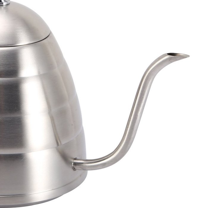 Joyoldelf Stainless Steel Coffee Drip Kettle| Elegant Shaped Coffee Pot| Pour Over Cafetiere with Gooseneck Spout... N6
