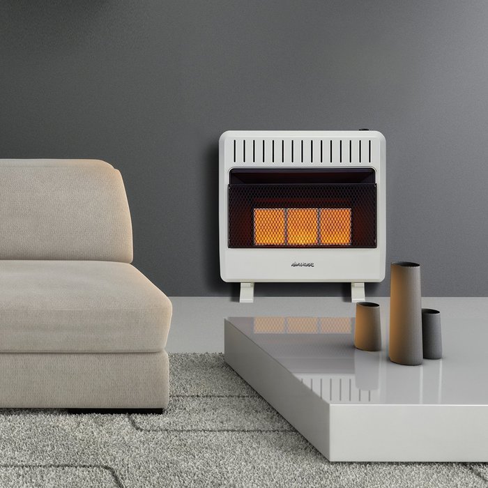Avenger Dual Fuel Vent Free Infrared Heater - 30,000 BTU, Model# FDT3IR N2