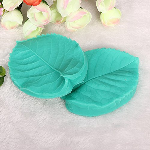 "Leaf Press Mold Shaped Silicone Mould Cake Decoration Fondant" shopping N5