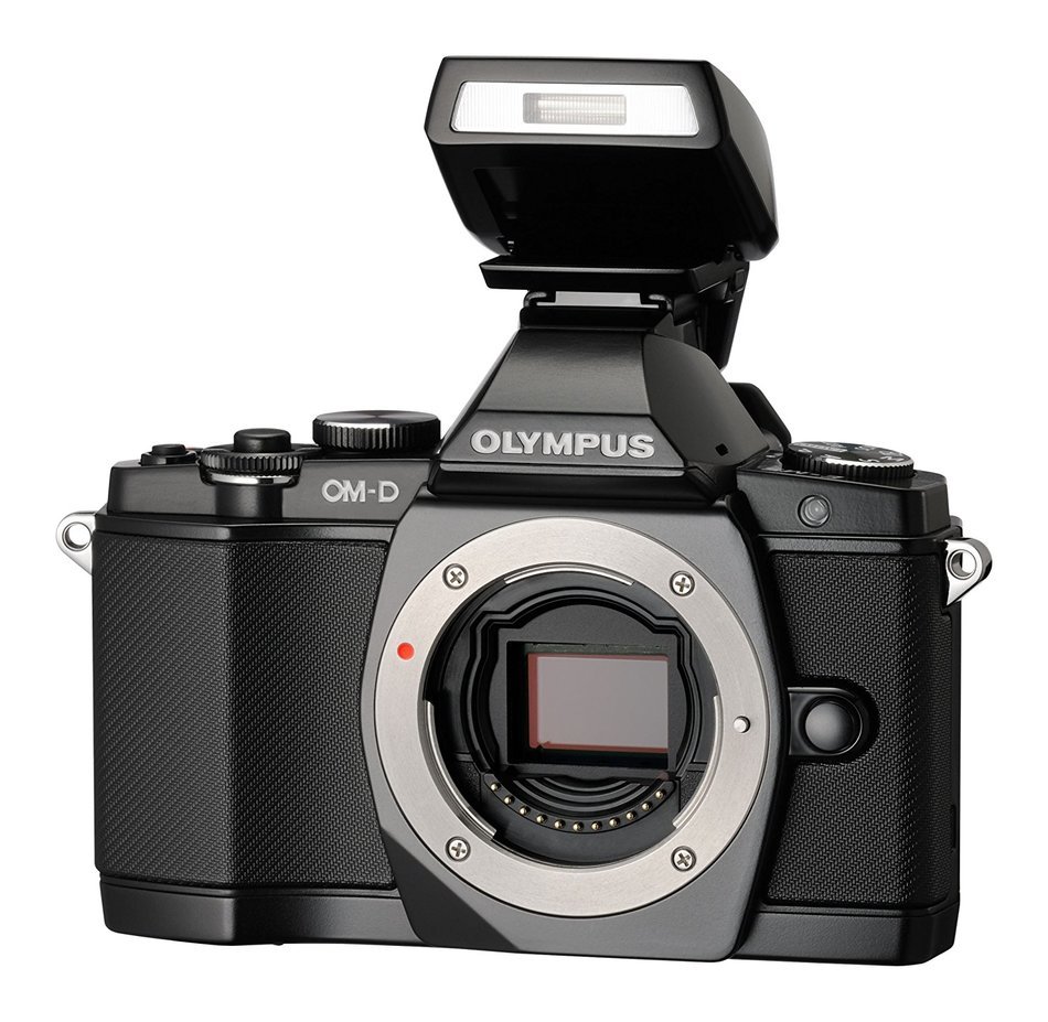 Olympus OM-D E-M5 16MP Live MOS Interchangeable Lens Camera with 3.0-Inch Tilting OLED Touchscreen and 12-50mm... N2