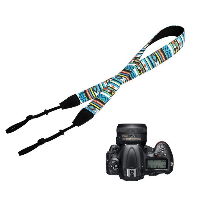 Orota Red Strip Pattern Camera Neck Shoulder Strap for DSLR, SLR and Digital Camera, OLC-20 N3