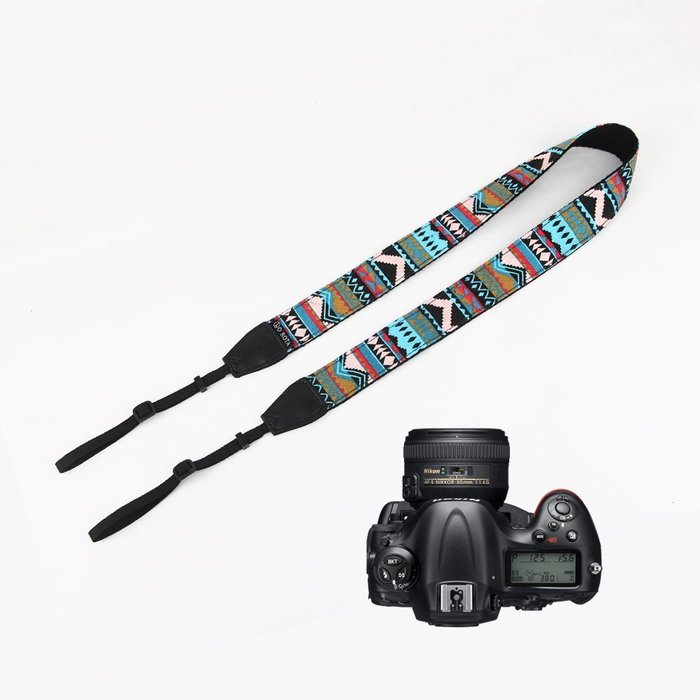 Orota Red Strip Pattern Camera Neck Shoulder Strap for DSLR, SLR and Digital Camera, OLC-20 N7