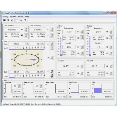 Ambient Weather WS-1090 Wireless Home Weather Station w/ Data Logging & Atomic Time N4