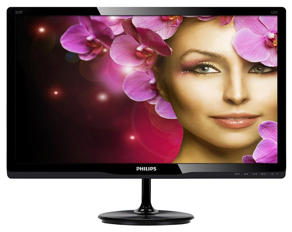 Philips 227E4LSB /227E4L 22-Inch Screen LED Monitor, 1920x1080 Resolution, 250cd/m2 Brightness...