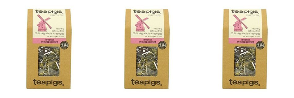 Teapigs Liquorice and Mint Tea Temples (50 Bags) N4