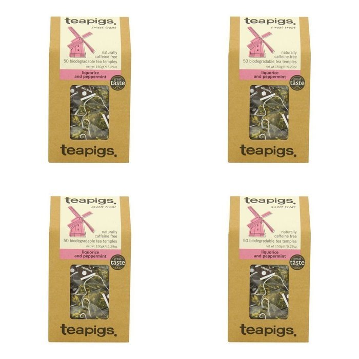 Teapigs Liquorice and Mint Tea Temples (50 Bags) N5