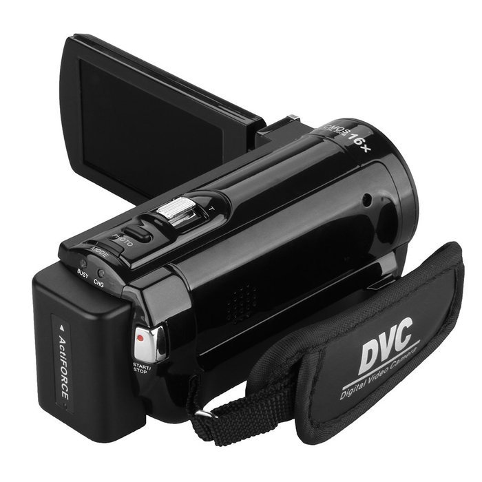 KENUO 3.0" TFT LCD 16x Zoom DV HD 1080P 16MP Camcorder Digital Video Camera W/ HDMI Black N2