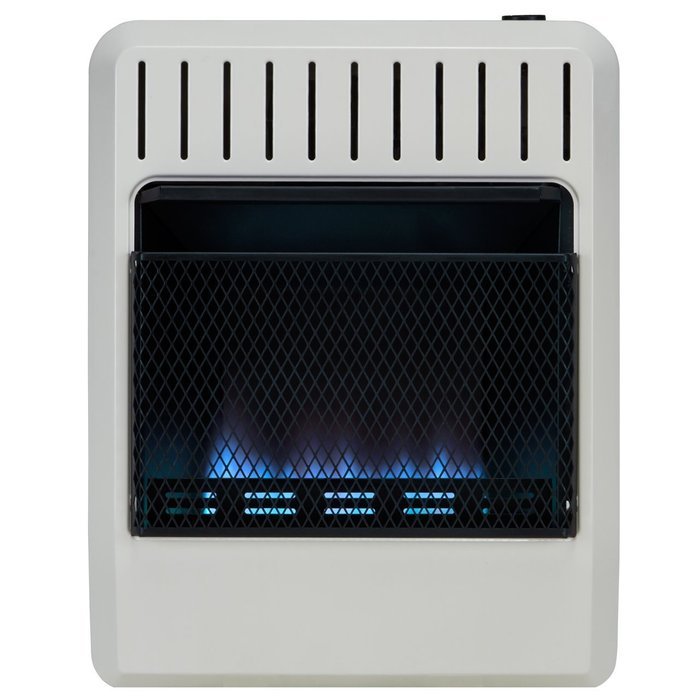 Avenger Dual Fuel Vent Free Blue Flame Heater - 20,000 BTU, Model# FDT20BF
