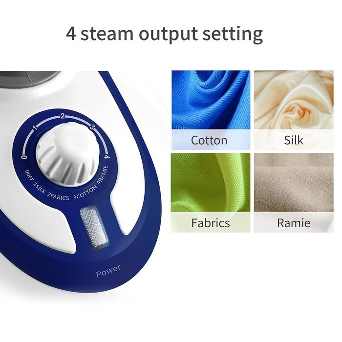 Summer Promotion Kazoo 1500 ml Professional Garment Clothes Fabric Steamer Portable Wrinkle Remover Iron Steam