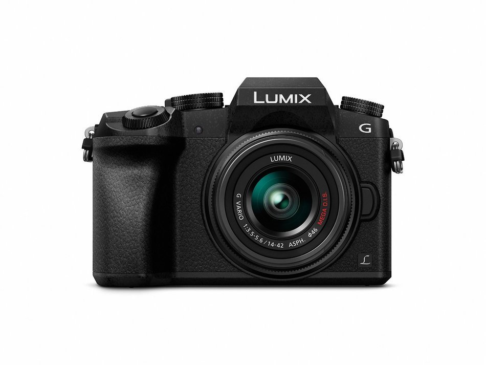Panasonic LUMIX DMC-G7KS DSLM Mirrorless 4K Camera, 14-42 mm Lens Kit (Silver) N4