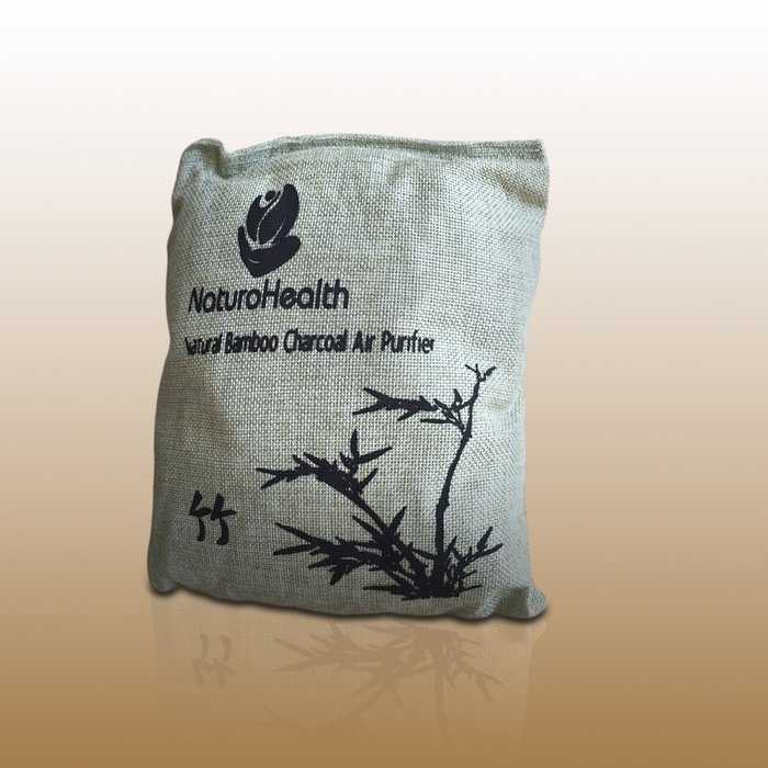 500g Organic Bamboo Charcoal Air Purifier Bag Deodorizer and Air Freshener Remove Odor and Control Moisture in... N9