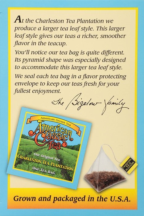 American Classic Pyramid Teabags, 12 Count N5
