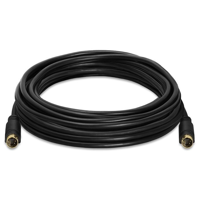 Cmple - S-Video SVideo (SVHS) Gold Plated Cable 4 pin - 3 ft