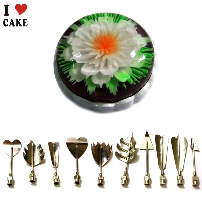 10 Pcs/set 3d Gelatin Art Tools 3d Jelly Cake Tools N3