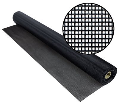 Phifer 3028731 TuffScreen, 48" x 50', Black