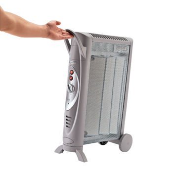 Bionaire, Micathermic Convection Console Heater Adjustable Thermostat, Lightweight, Safe & Silent N4