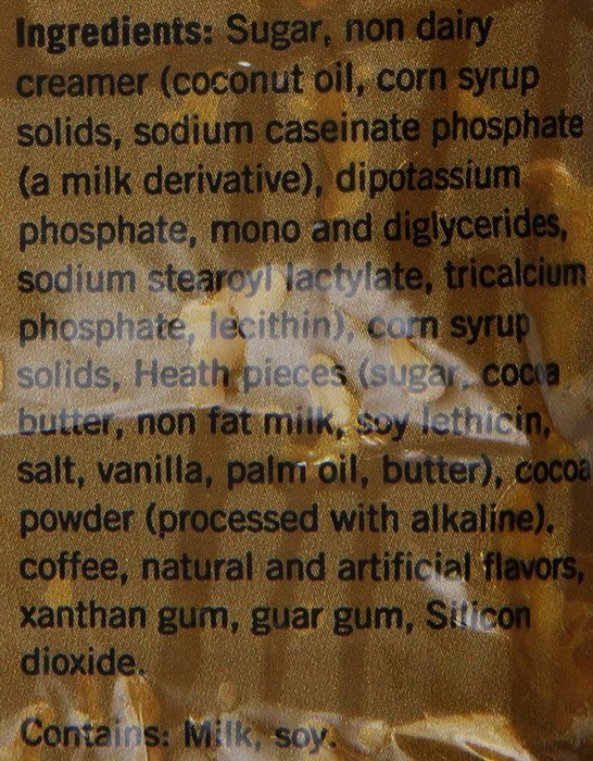 MOCAFE Frappe Toffee Mocha, Ice Blended Coffee, 3-Pound Bag N5