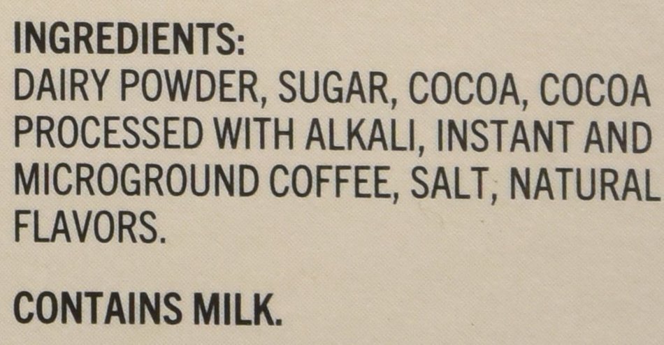 Starbucks VIA Latte - Caffe Mocha (5 Single Serve Packets) net weight 6.53 oz (185g) N3