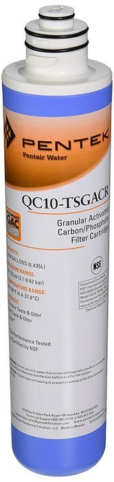 Pentek QC10-TSGACR Undersink Quick-Change Replacement Filter Cartridge