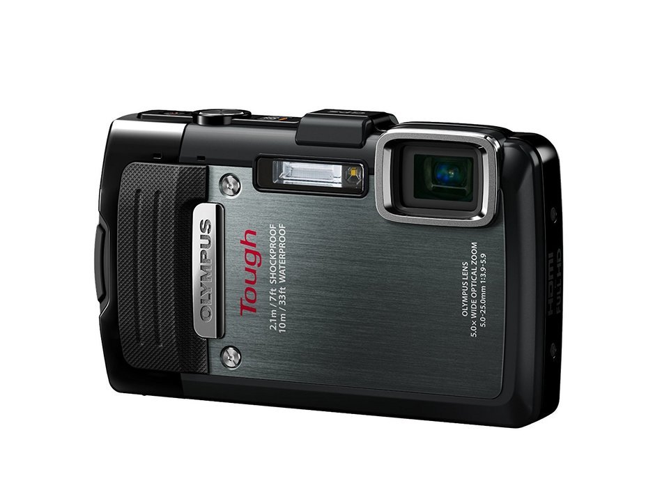 Olympus Stylus TG-830 iHS Digital Camera with 5x Optical Zoom and 3-Inch LCD (Black) (Old Model) N2