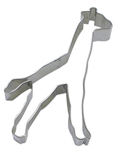 R&M Giraffe 5" Cookie Cutter in Durable, Economical, Tinplated Steel