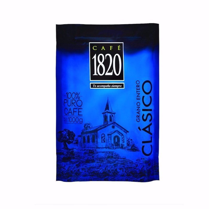 Cafe 1820 Coffee Whole Bean Kilo From Costa Rica