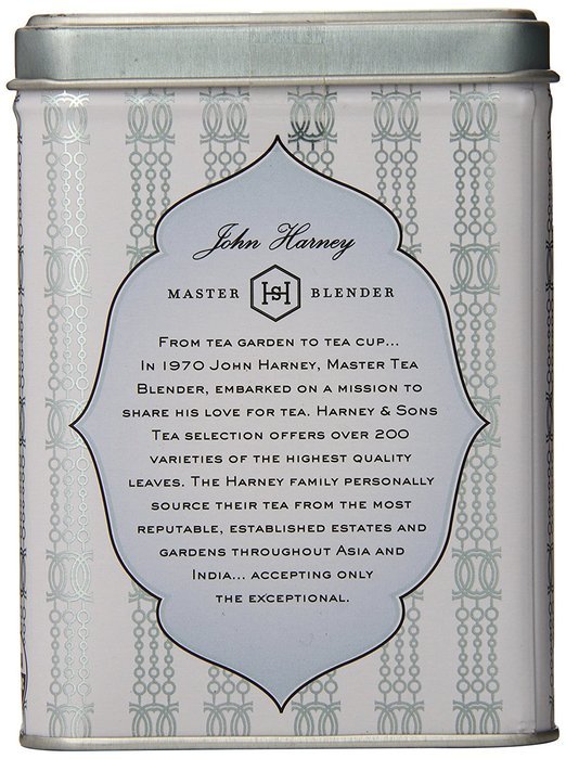 Harney & Sons Black Iced Tea, Organic Plain, 6 Tea Bags N5