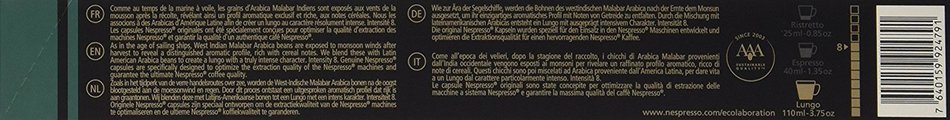 Nespresso: Fortissio Lungo, 50 Count N2