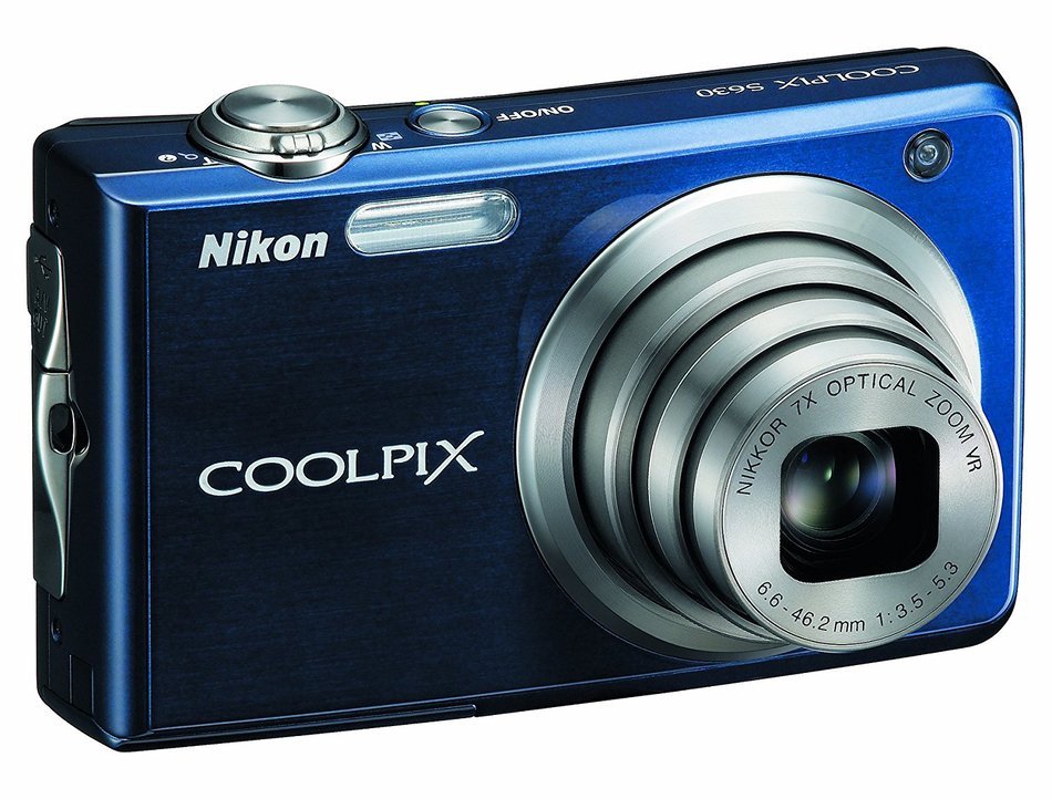 Nikon Coolpix S630 12MP Digital Camera with 7x Optical Vibration Reduction (VR) Zoom and 2.7 inch LCD (Midnight... N2