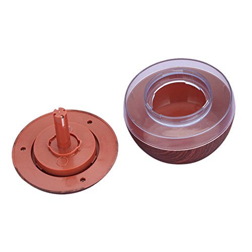 XIDAJE USB Air Diffuser with LED lighting Ultrasonic Aroma Aromatherapy Humidifier Cool Mist (Light Wooden Color) N7